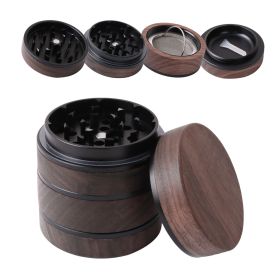Amazon Top Selling Spice Grinder Custom Aluminum Zinc Alloy Material Smoking Tobacco Herb Grinder with Magnetic Closure