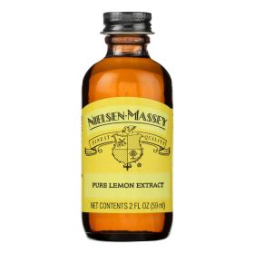 Nielsen Massey Pure Lemon Extract - Case Of 8 - 2 Oz